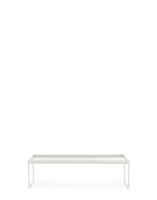 Trays 120 cm x 40 cm Stolik Biały