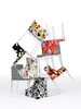Mademoiselle Kravitz Chair Transparent Raffia Fabric Woven Fabric