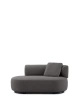 K-Waiting Dormeuse Bouclé Lounger Gray