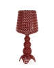Mini Kabuki Lampa Stołowa Bordowy