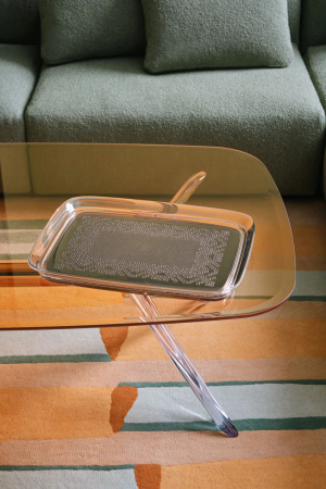 Teatime Tray Chrome Plated