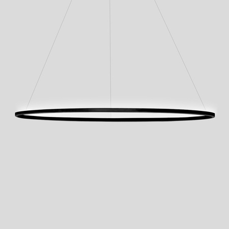 Lampa Wisząca Nemo Ellisse Major Uplight 2700 K Czarny