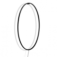 Nemo Ellisse Wall Lamp Black