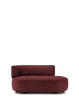 K-Waiting Dormeuse Chenille Lounger Maroon