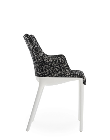 Eleganza Nia Chair White Black