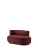 K-Waiting Dormeuse Chenille Leżanka Bordowy