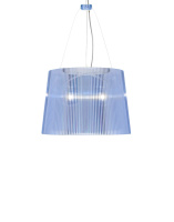 Gè Transparent Pendant Lamp Blue