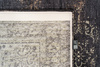 Louis de Poortere Fading World Medallion Rug Mineral Black 8263
