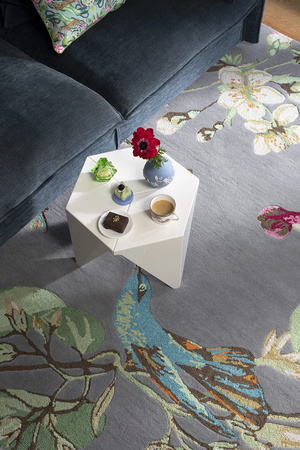 Wedgwood Home Hummingbird Grey rug 037804
