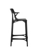 A.I. Stool Recycled 65 cm Krzesło Barowe Czarny