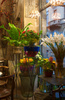Shibuya Vase Gray Yellow Blue