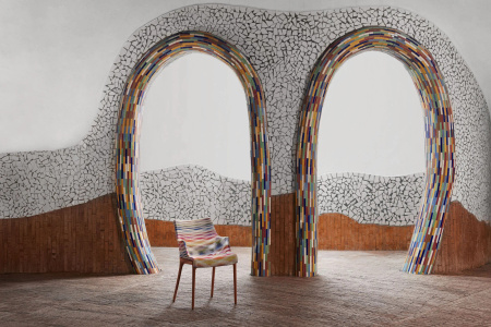 Eleganza Ela Missoni Krzesło Zigzag