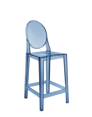 One More 65 cm Bar Stool Blue
