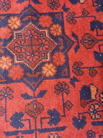 Afghan Khan Wool Carpet 200 x 304 99610