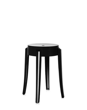 Charles Ghost 46 cm Stool Black