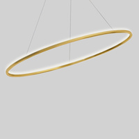 Lampa Wisząca Nemo Ellisse Major Uplight 3000 K Złoty