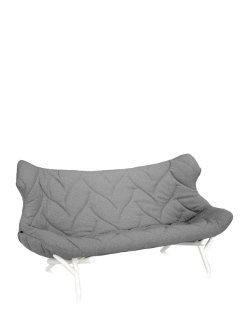 Foliage Trevira Sofa Biały Szary