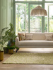 Sanderson Truffle Olive rug 446007