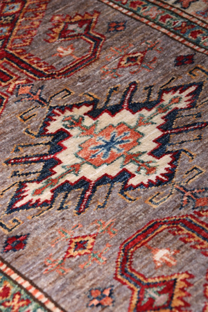 Wool Carpet Kasak Unique 123895 82x122