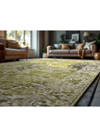 Louis de Poortere Antiquarian Tabriz Olive Wood Carpet 9645