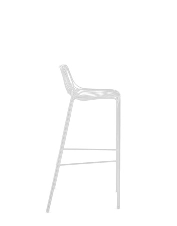 Hiray Bar Chair White