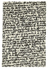 Nanimarquina Black on white Manuscrit carpet