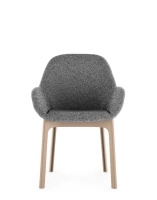 Clap Tissue Shirley Powder Grey Armchair