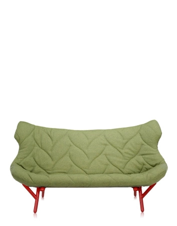 Foliage Trevira Sofa Red Green
