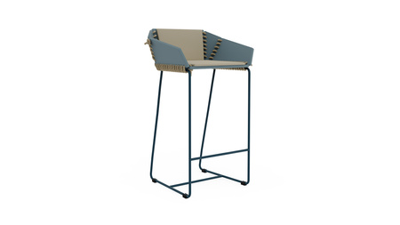Gandiablasco Textile Counter Bar Stool