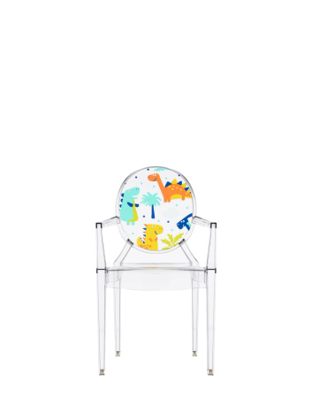 Loulou Ghost Special Edition Transparent Dinosaur Chair