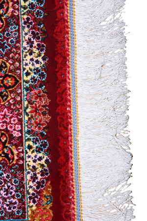 Iran Ghom Harir Silk Carpet 79554 100x150