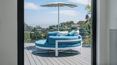 Gandiablasco Flat Round Chill Bed