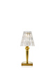 Battery Metal Lamp Gold