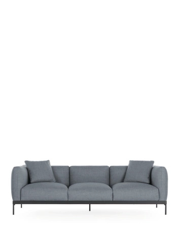 Asia Three-Seater Sofa (Panamino) Blue