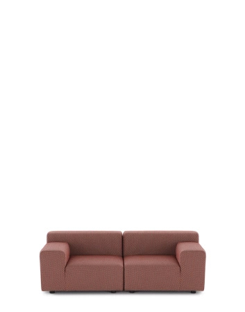 Plastics Outdoor Liberty 2 Seater Sofa Rusty