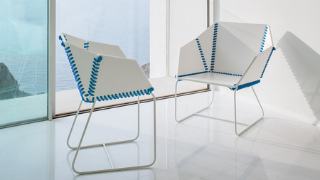 Gandiablasco Textile Club Armchair
