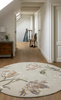 Dywan Laura Ashley Gosford Natural / Sage Green ROUND 081307