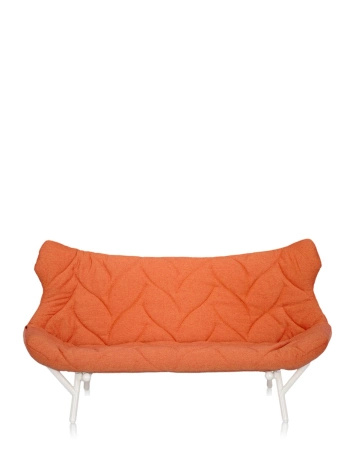 Foliage Trevira Sofa White Orange