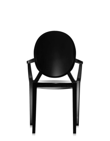 Louis Ghost Chair Black