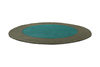 Brink&Campman Festival Round Aqua Rug 496308