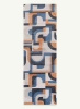 Louis de Poortere Module Carpet Camel Blue 9196