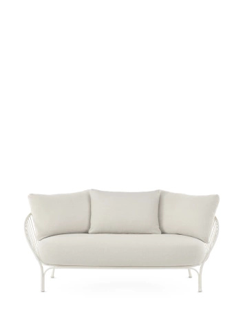 Hiray Sofa White