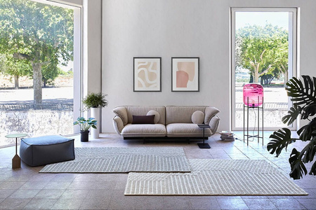 Gan Chaddar Grey Carpet