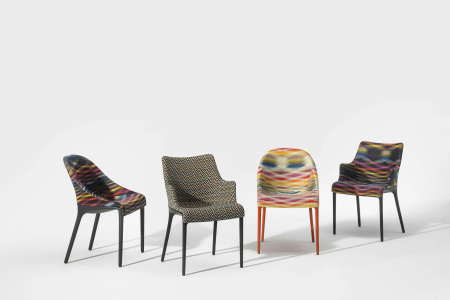 Eleganza Nia Missoni Krzesło Color White