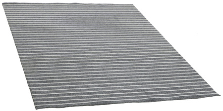 Rezas Nouveau Stripes Dark Grey/White Carpet