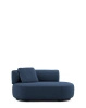 K-Waiting Dormeuse Bouclé Lounger Blue