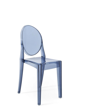 Victoria Ghost Chair Blue