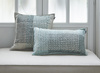 Gan Canevas Geo Rect Green Pillow