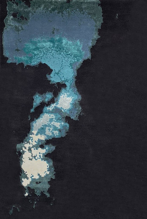Serge Lesage Behind Blue rug