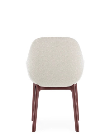 Clap Tissue Shirley Armchair Burgundy White